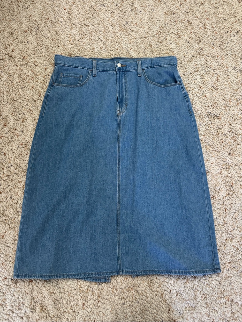Old Navy Denim Midi Skirt